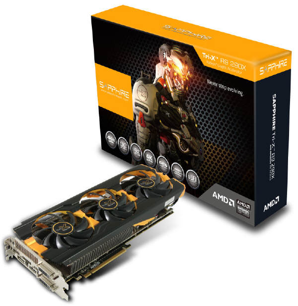 SAPPHIRE Radeon R9 290X/290 Tri-X