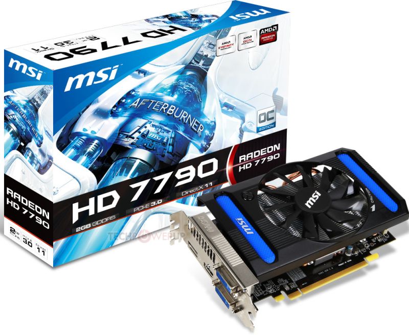 Podkrcony MSI HD7790 OC 2 GB