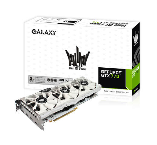 GALAXY GeForce GTX 780 i 770 w wersji HOF