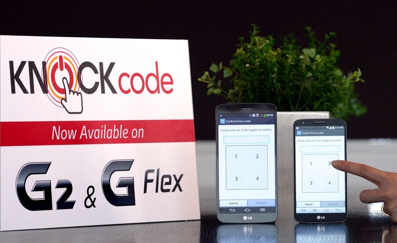 Odblokuj telefon dziki Knock Code