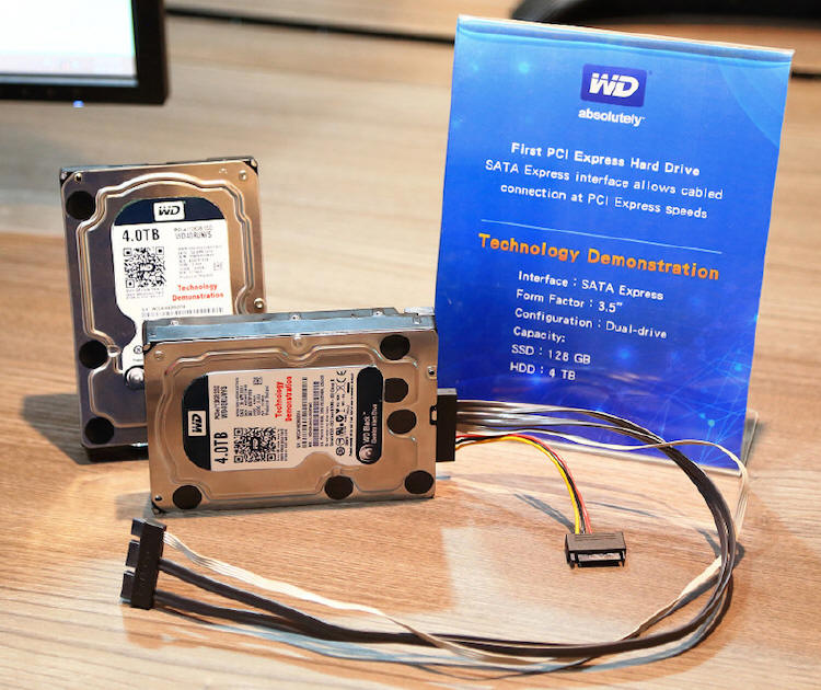 WD pierwsze dyski twarde z PCI Express 