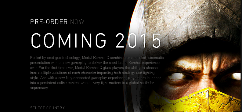 Trailer z Mortal Kombat X ju na E3 2014