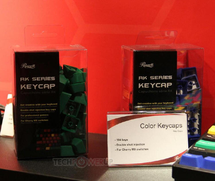Rosewill Color Keycaps