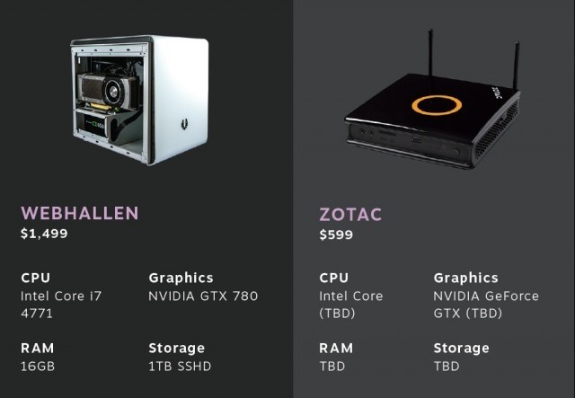 Konsola Steam Machine w 13 rnych wydaniach