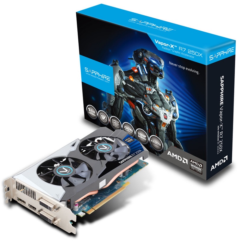 Sapphire prezentuje dwie wersje R7 250X