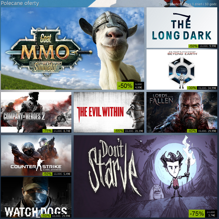 Promocje na Origin oraz Steam z okazji Czarnego Pitku