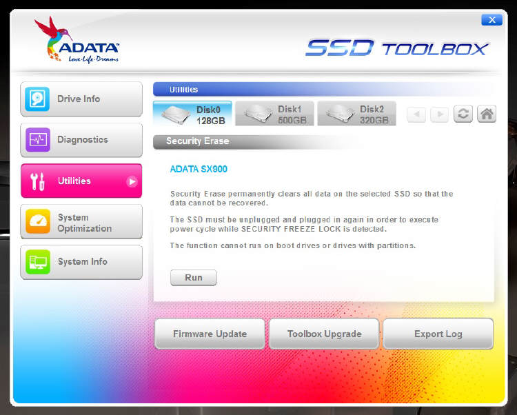ADATA Technology prezentuje oprogramowanie SSD Toolbox 