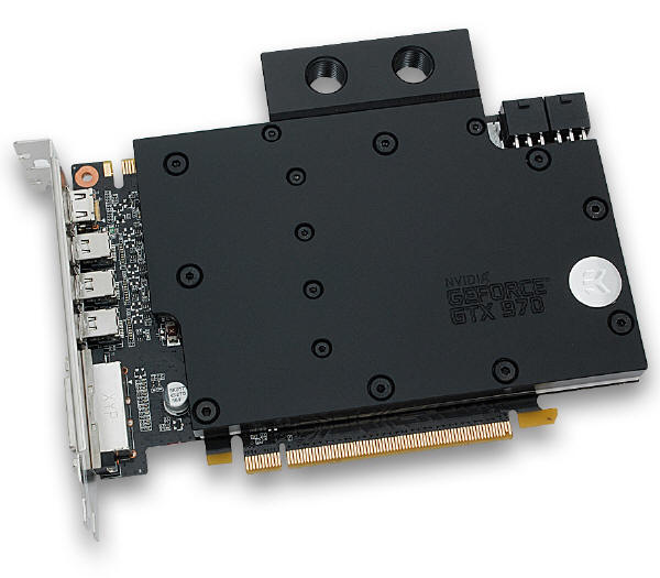 EK Short Type GeForce GTX 970 Water Block