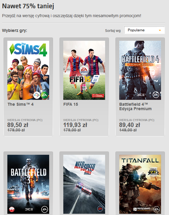 Promocje na Origin oraz Steam z okazji Czarnego Pitku