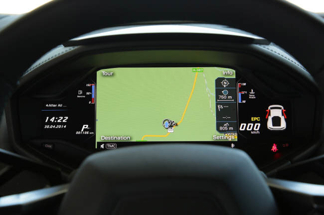 NVIDIA Tegra 3 w Lamborghini Huracán