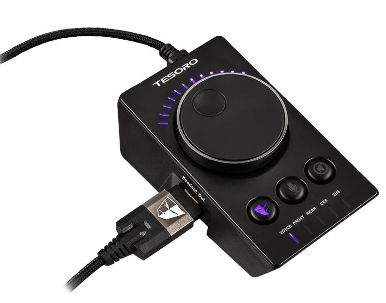 Tesoro Kυνέη.pro – headset dla graczy  z dwikiem 5.1