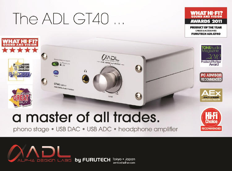 Furutech ADL GT40α USB DAC  – May Tucioch na Biurko