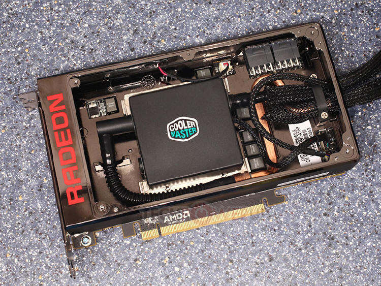 Chłodzenie Radeona R9 Fury X