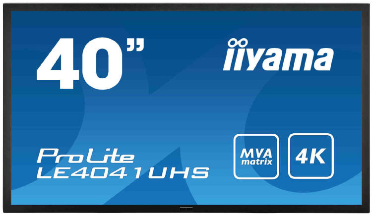 iiyama przedstawia 40-calowy monitor 4K z matryc MVA