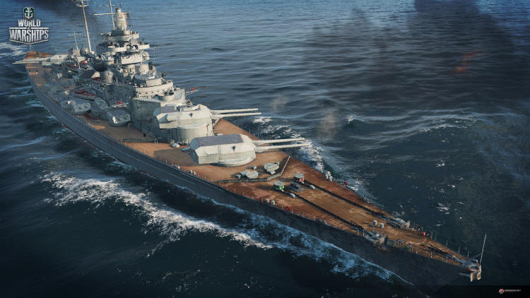 World of Warships - Niemieckie okrty wypywaj...