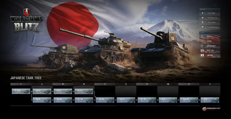 Szoguni dumnie wkraczaj do World of Tanks Blitz