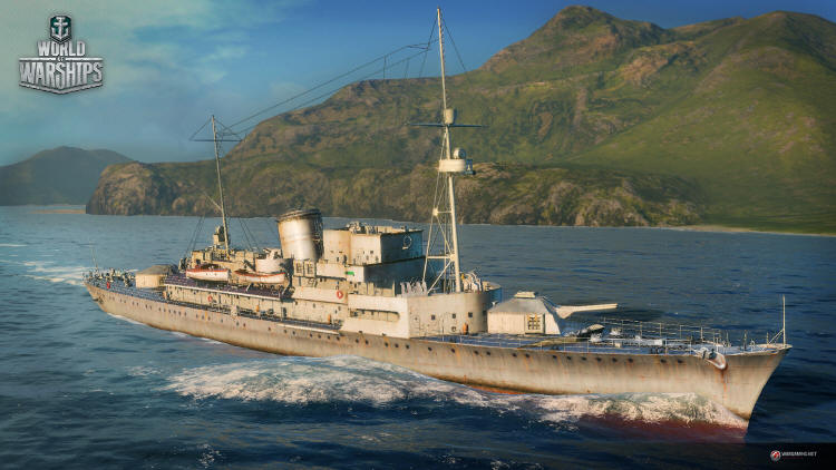 World of Warships - Niemieckie okrty wypywaj...