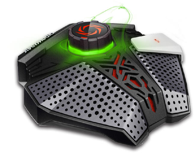 Futurystyczny mikrofon AverMedia Aegis już w sprzedaży