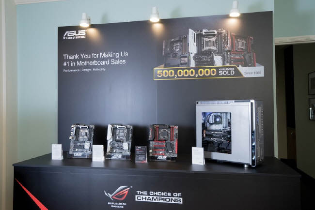 ASUS świętuje sprzedaż 500 milionów płyt głównych