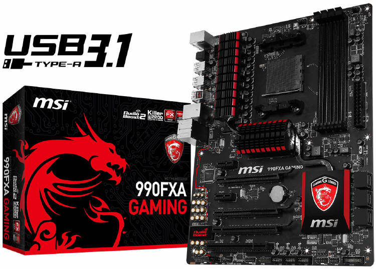 MSI 990FXA GAMING dla procesorów Socket AM3+
