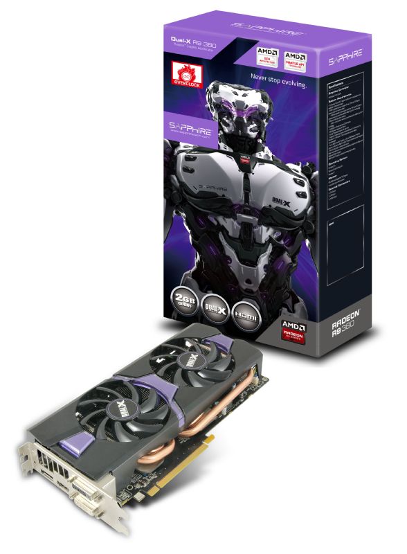 Seria kart Radeon R9/R7 300 widziana u Sapphire