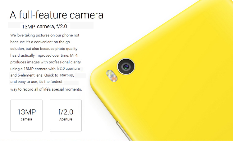 XIAOMI MI4I - 5 cali w atrakcyjnej cenie