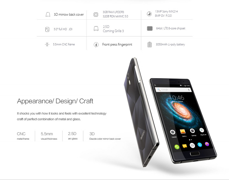 XTOUCH - urzekający i nowoczesny smartfon firmy BLUBOO