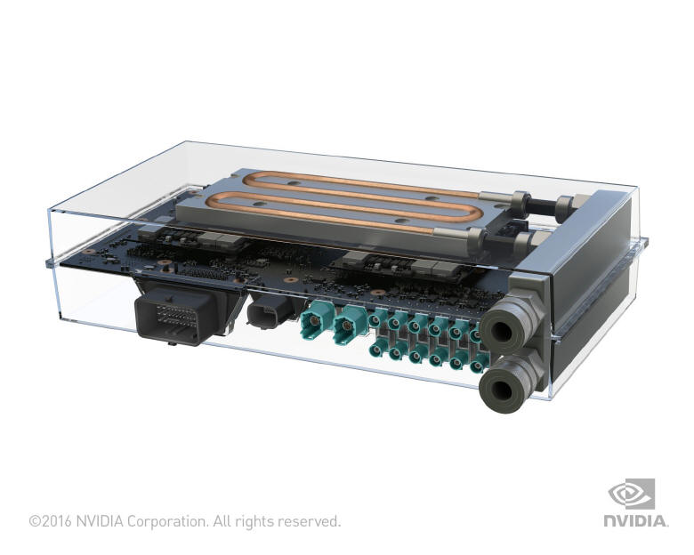 NVIDIA DRIVE PX 2 - superkomputer samochodowy wykorzystujcy IQ