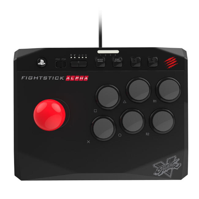 Mad Catz FightStick Alpha - Kontroler dla fanów Street Fightera