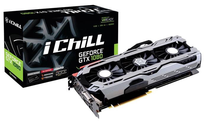 Inno3D GTX 1080 iChill X3 oraz X4