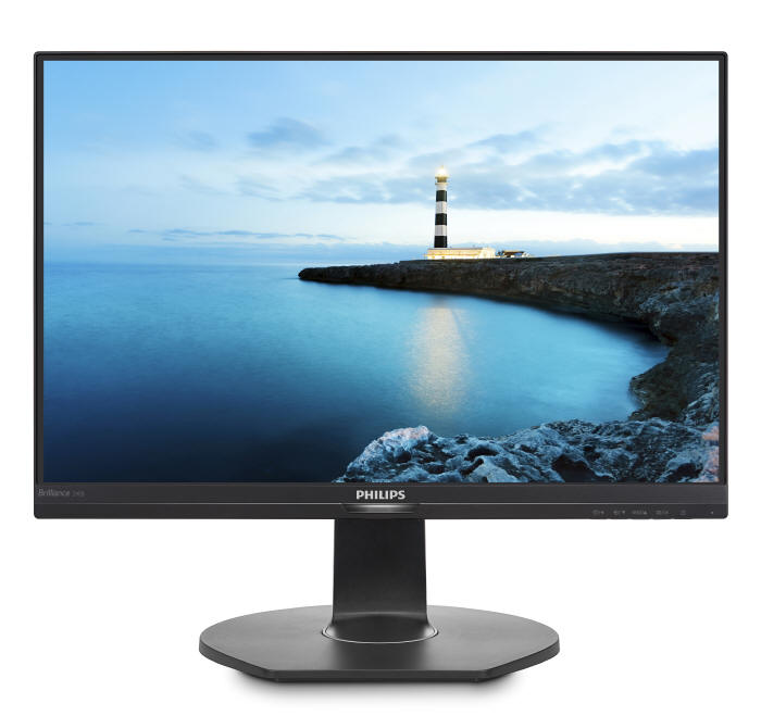 PHILIPS - 24-calowe monitory 16:10 z czujnikiem PowerSensor