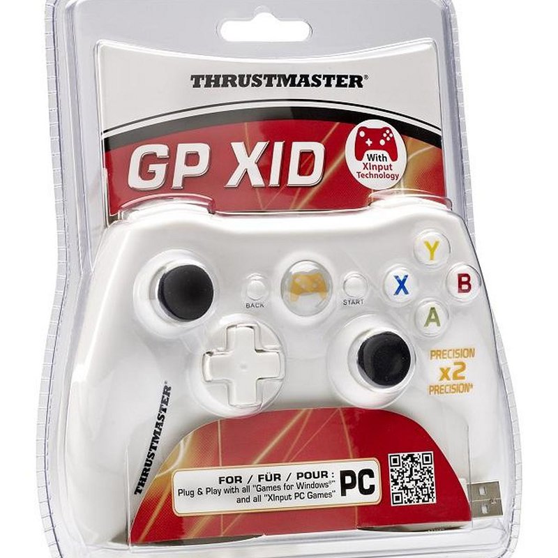 Thrustmaster GP XID - wygodny pad dla pecetowców