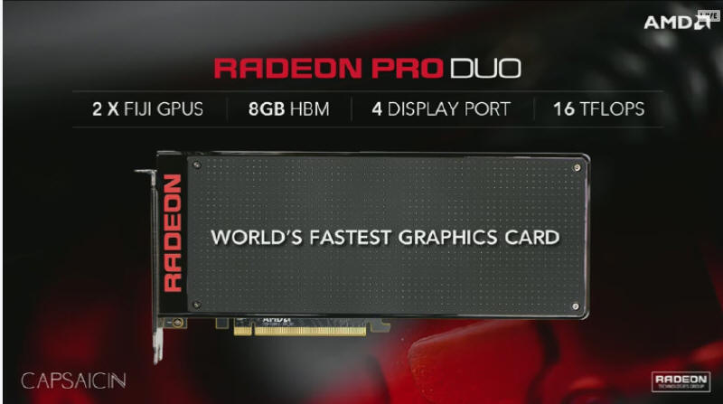AMD Radeon Pro Duo niebawem do kupienia