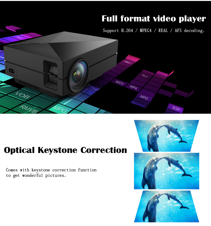 GM60 - przenony projektor multimedialny