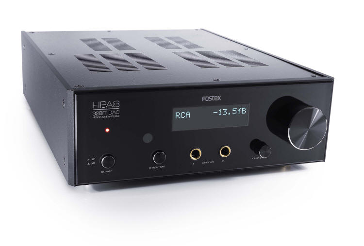 Wzmacniacz DAC HP-A8 Mk2 oraz suchawki Fostex TH610