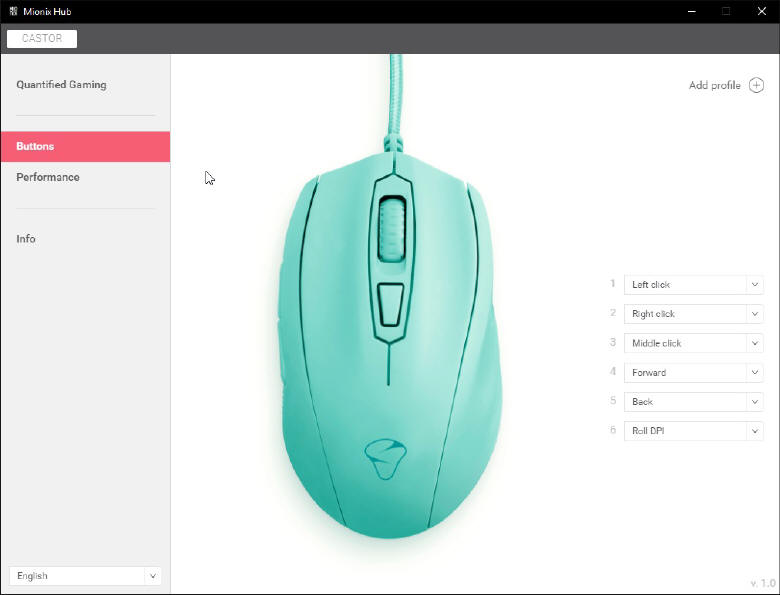 Mionix z oprogramowaniem dla kochających statystyki
