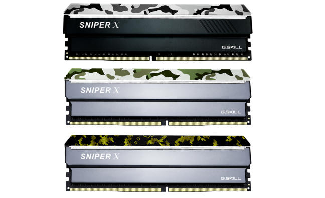 G.SKILL - Nowa seria moduw Sniper X DDR4