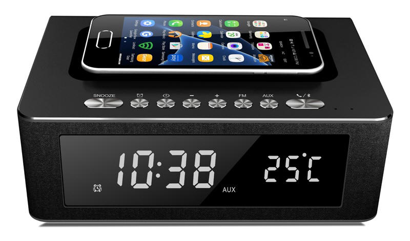 Platinet PMGQ10B – gonik Bluetooth, radiobudzik i adowarka