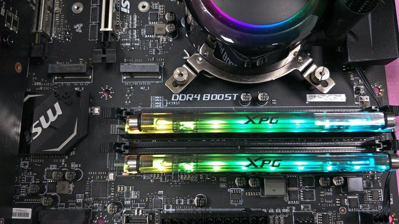 Moduły ADATA XPG SPECTRIX D80 podkręcone do 5531 MHz