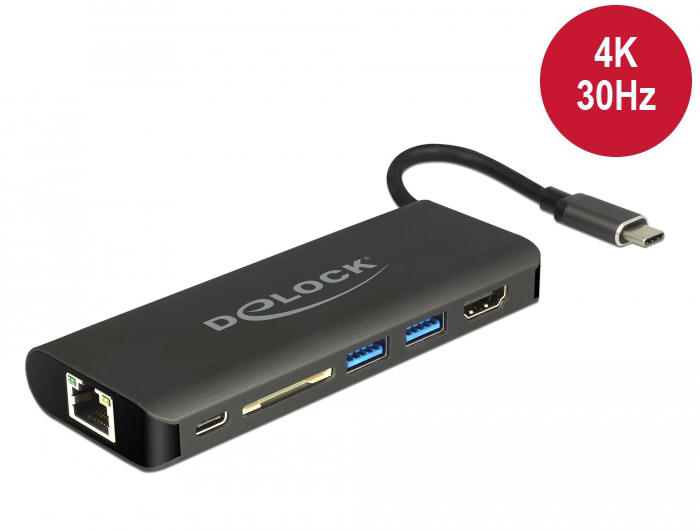 Stacja dokujca Delock - obraz 4K bez HDMI czy DisplayPort