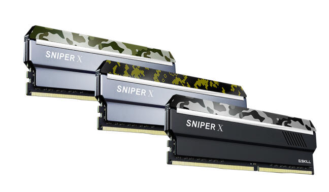 G.SKILL - Nowa seria moduw Sniper X DDR4