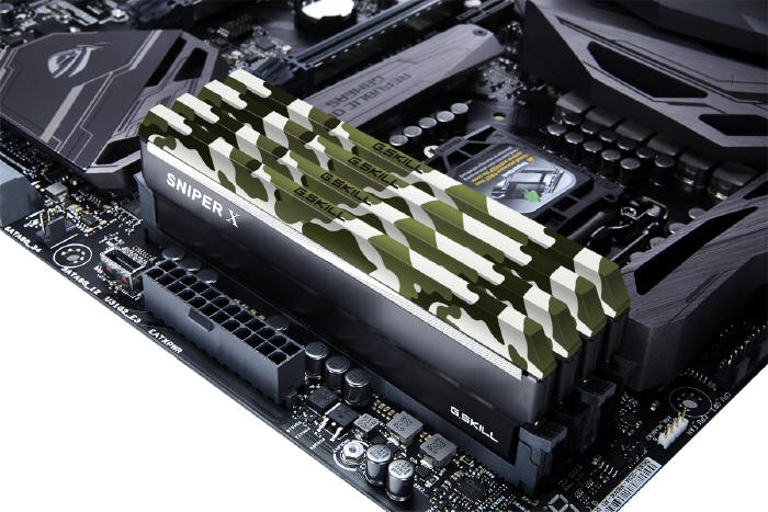 G.SKILL - Nowa seria moduw Sniper X DDR4