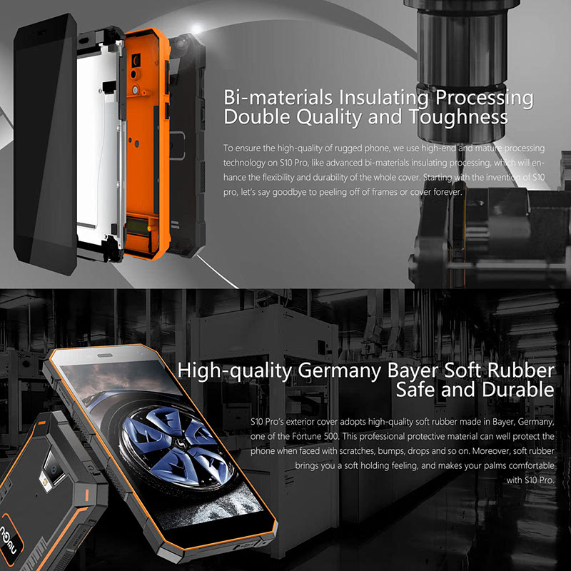 NOMU S10 Pro - smartfon dla budowlacw