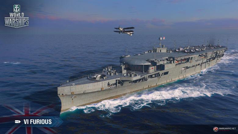 World of Warships - Nadciągają brytyjskie lotniskowce