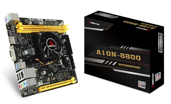 BIOSTAR A10N-8800E V6.1 z nowym chłodzeniem