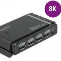 Obrazek Delock - przecznik DisplayPort 8K