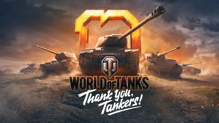 Wargaming - Dziesite urodziny World of Tanks