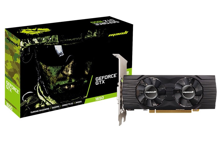 Manli GeForce GTX 1650 DDR6 Low Profile