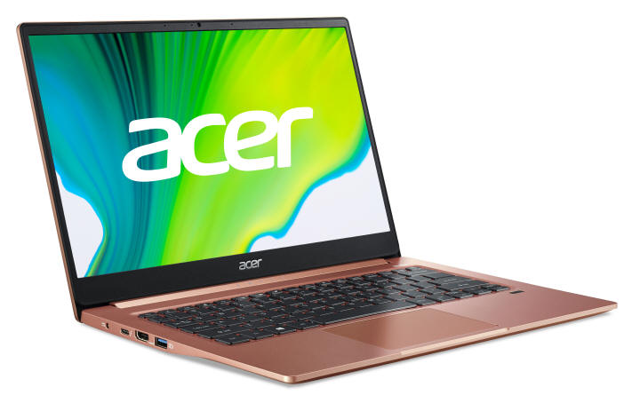 Ceny laptopw Acer Swift 5 i Swift 3 z procesorami Intel Core 11-gen.