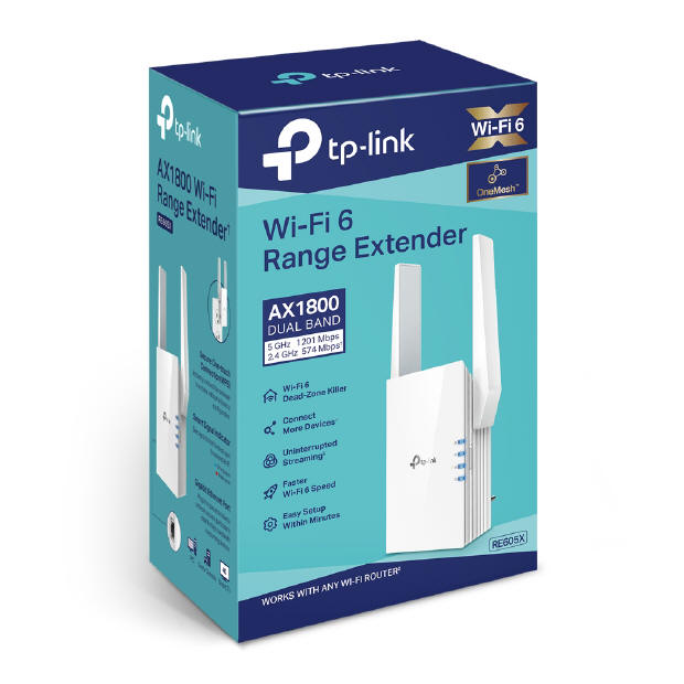 P-Link RE605X - kolejny wzmacniacz sygnau WiFi 6